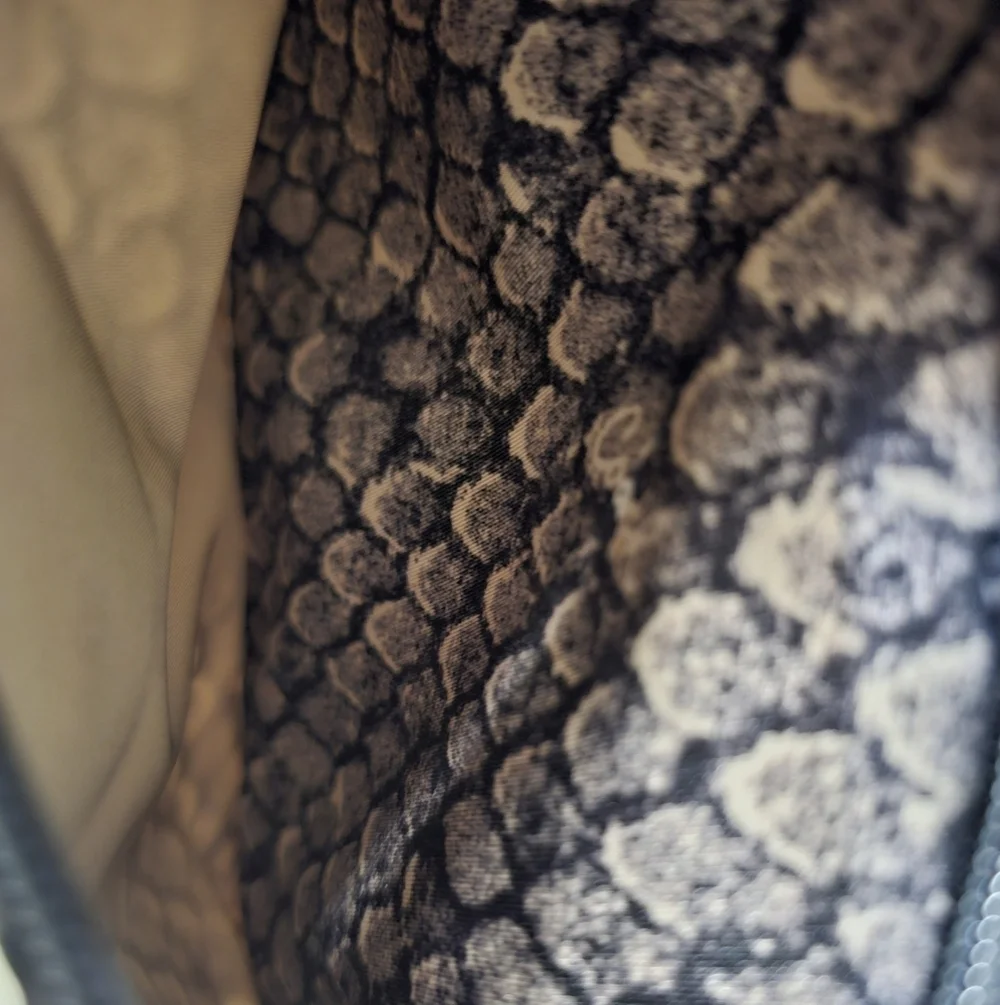 Coach Getaway Snakeskin Print File/Crossbody Bag